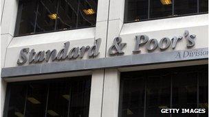 The Standard and Poor's sign