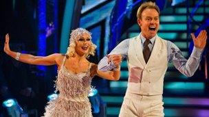 Kristina Rihanoff and Jason Donovan