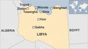 Libya map