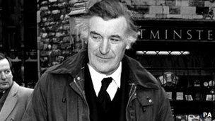 Ted Hughes in 1986