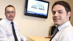 Dave MacKay, left, and Simon Rio of PD&MS