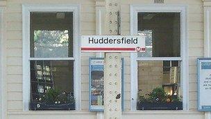 Huddersfield station