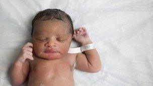 Newborn baby