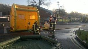 Wildern School chlorine leak