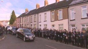 L/Cpl Richard Scanlon's funeral