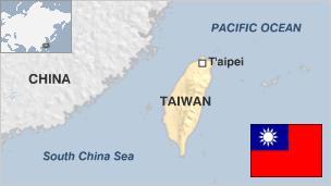 Map of Taiwan