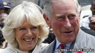 The Duchess of Cornwall and the Prince of Wales