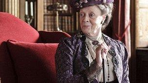 Dame Maggie Smith in Downton Abbey