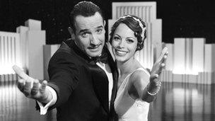 Jean Dujardin and Berenice Bejo in The Artist