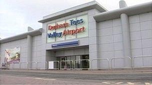 Durham Tees Valley Airport terminal