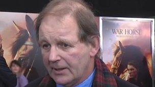 Michael Morpurgo at War Horse premiere