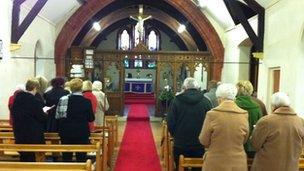 All Saints Church in Maerdy