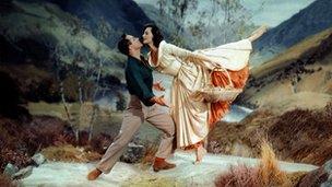 Gene Kelly and Cyd Charisse in Brigadoon