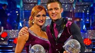 Aliona Vilani and Harry Judd