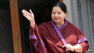 Tamil Nadu Chief Minister J Jayalalitha