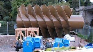 Archimedes screw