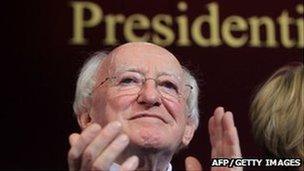 President Michael D Higgins