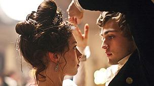 Vanessa Kirby as Estella and Douglas Booth as Pip in Great Expectations