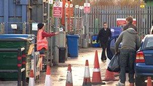 Sheffield recycling centre