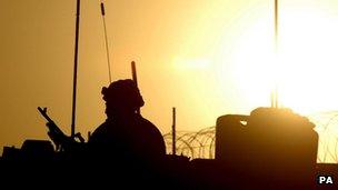 A Royal Marine in Afghanistan