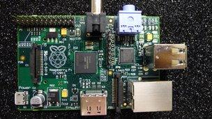 Raspberry Pi circuit board