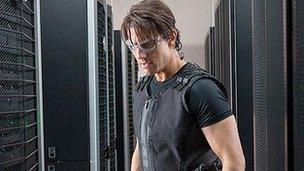 Tom Cruise in Mission: Impossible - Ghost Protocol