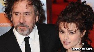 Tim Burton and Helena Bonham Carter