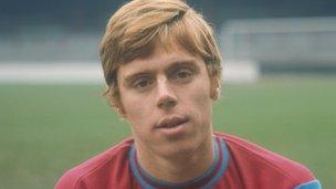 Harry Redknapp at West Ham in 1967