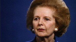 Margaret Thatcher - Prif Weinidog y Du (1979-1990)