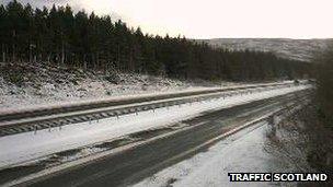 Snow at Drumochter