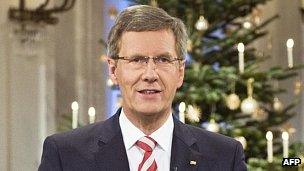 German President Christian Wulff, 21 Dec 11