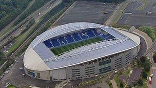 Brighton's new Amex Stadium