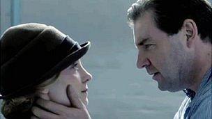 Brendan Coyle as Bates and Joanne Froggatt as Anna