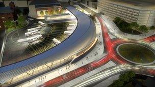 New bus station impression