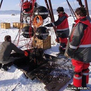 The Baikal project in Russia