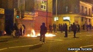 Liverpool riots photo by Damion Tucker