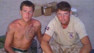 L/CPl Dane Elson and L/Sgt Dan Collins