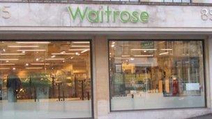 Waitrose store in Bristol