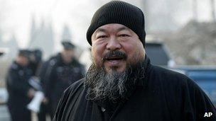 Chinese artist Ai Weiwei, photographed in November 2010