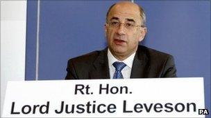 Lord Justice Leveson