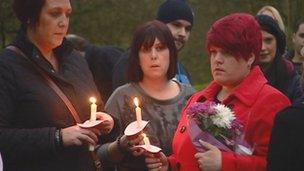 Candlelit vigil