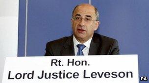 Lord Justice Leveson