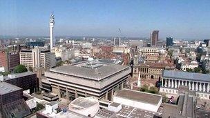 Birmingham panorama