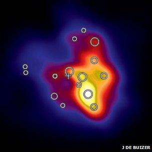 Plot of Sofia data (James De Buizer)