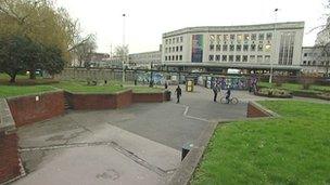 The Bearpit in Bristol city centre