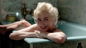 Michelle Williams in My Week with Marilyn