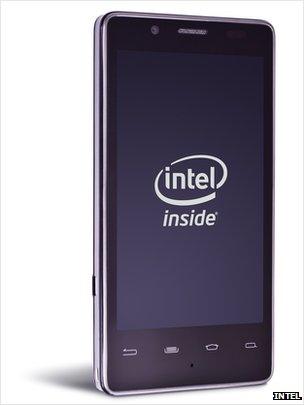 An Intel powered smartphone