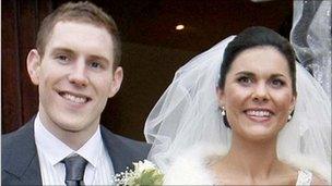 Michaela and John McAreavey on their wedding day