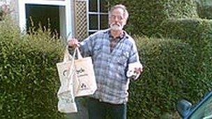 Stroud's mayor, John Marjoram