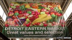 Detroit Eastern Market sign